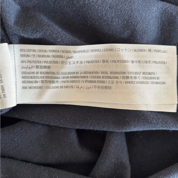 Abercrombie & Fitch Men's Large Long Sleeve‎ Graphic T-Shirt Blue Classic A&F - Picture 7 of 7